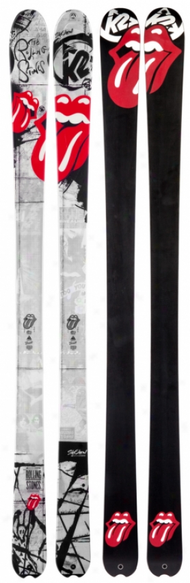 K2 Sideshow Rs1 50th Anniversary Rolling Stones Skis
