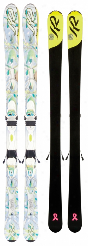 K2 Superific Skis W/ Er3 10.0 Bindings