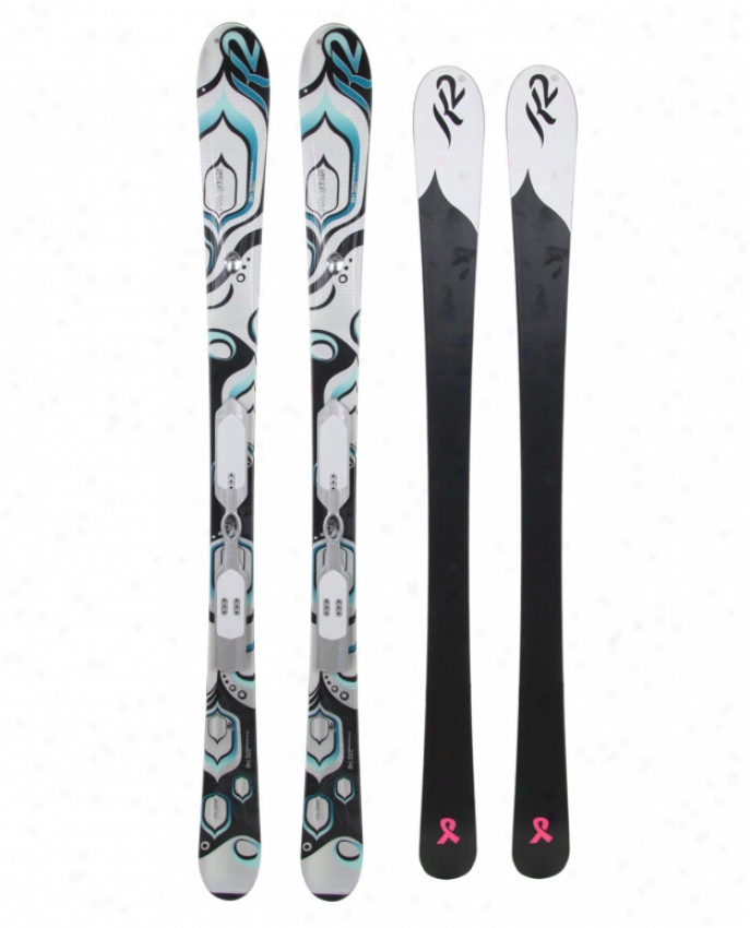 K2 T9 Sweet Luv Skis W/ Marke rErp 10.0 Bindings