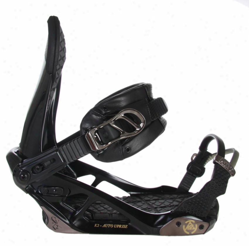 K2 Uprise Snowboard Bindings Black