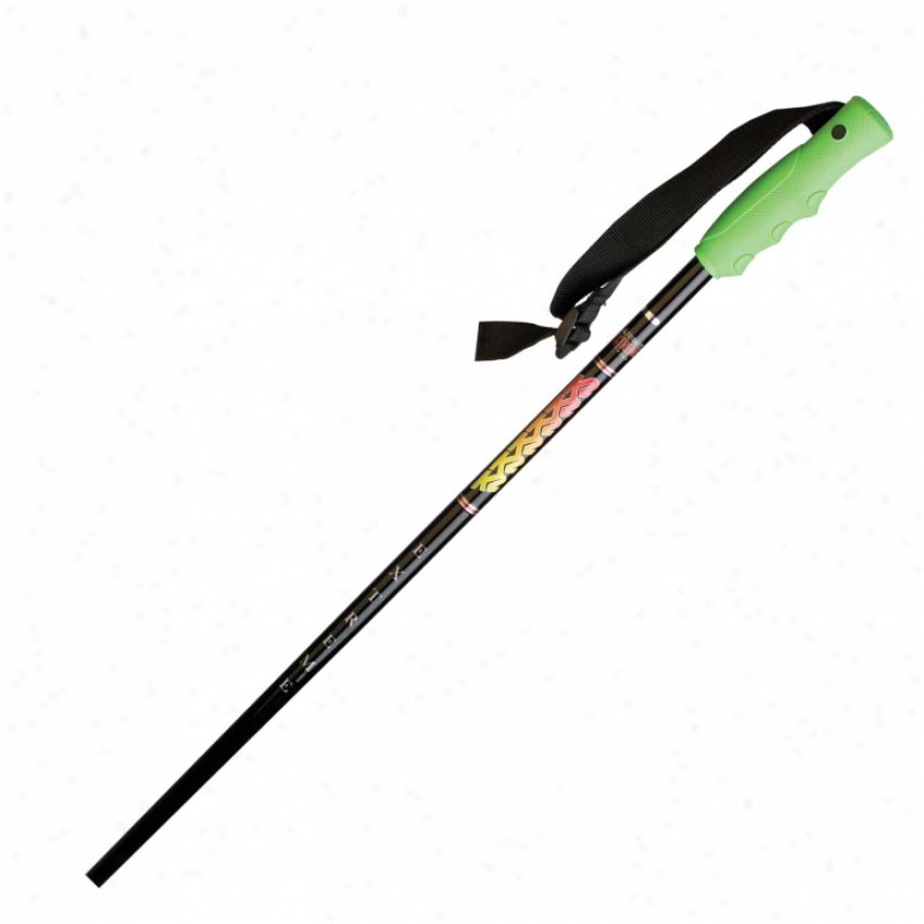 K2 V8 Ski Pole Black