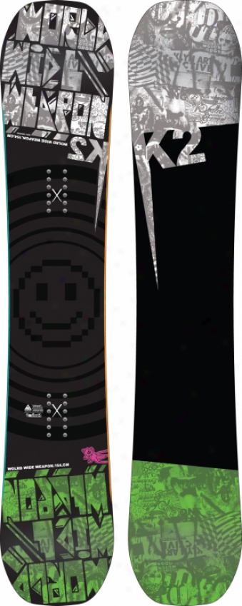 K2 Www Rocker Wide Snowboard 148