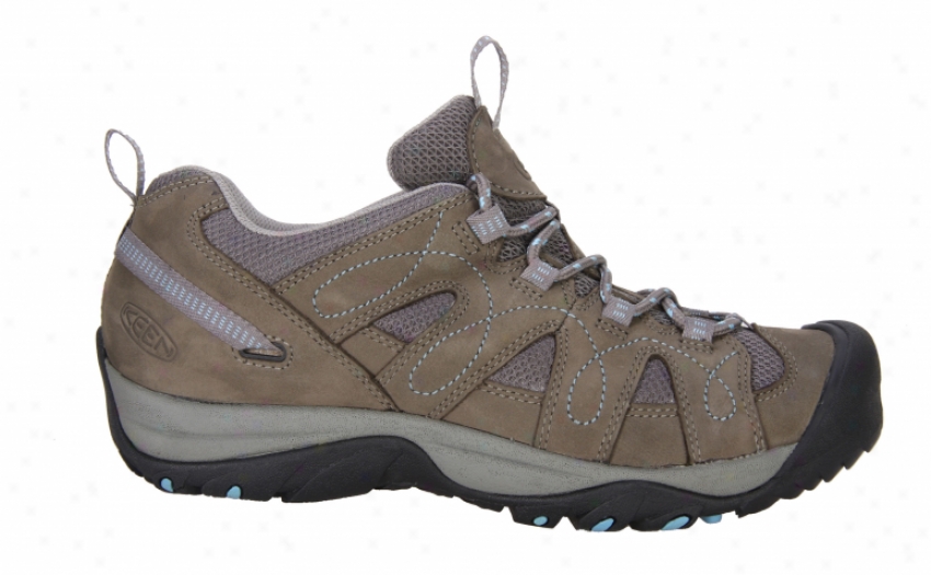 Keen Shasta Low Hiking Shoes Gargoyle/airblue