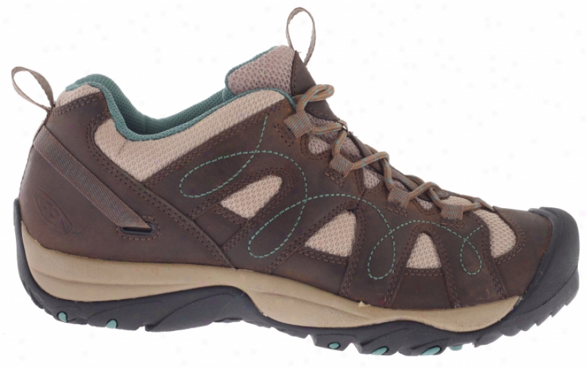 Keen Shasta Low Hiking Shoes Shitake/deep Sea