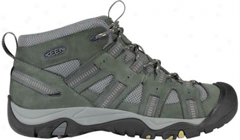 Keen Siskiyou Mid Hiking Shoes Dark Shadow/gargoyle