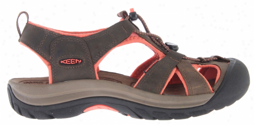 Keen Venice Water Shoes Chocolate Chip/living Coral