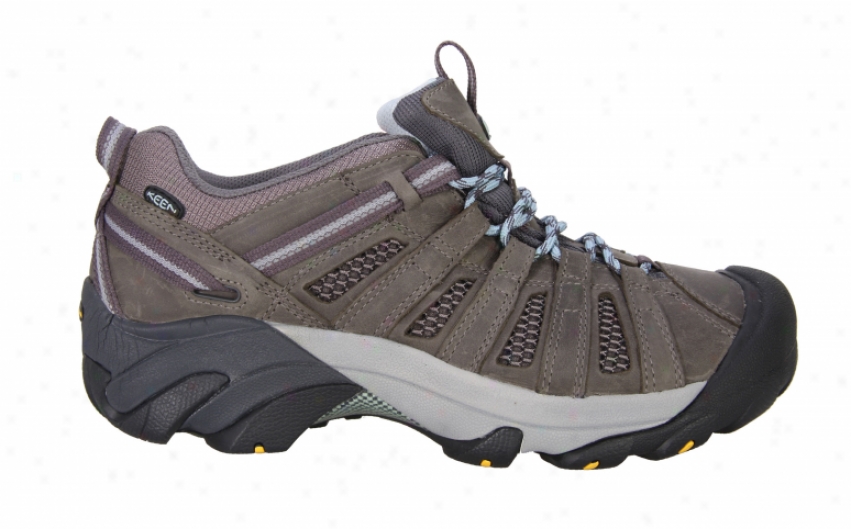 Keen Voyageur Low Hiking Shoes Charcoal/st Blue