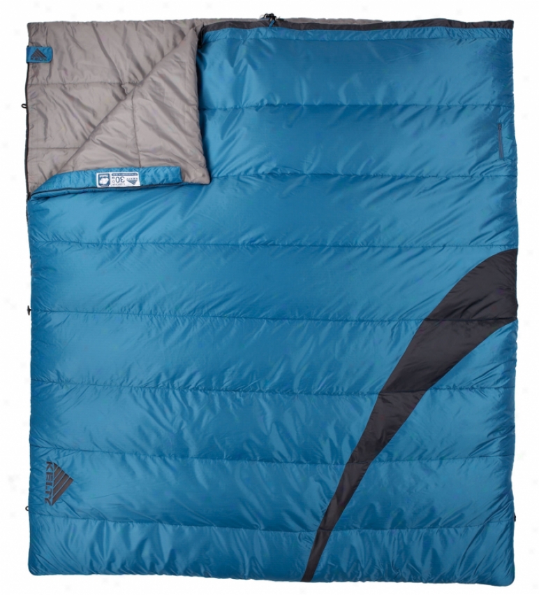 Kelty Corona 30 Degree Doublewide Sleeping Bag Dark Blue