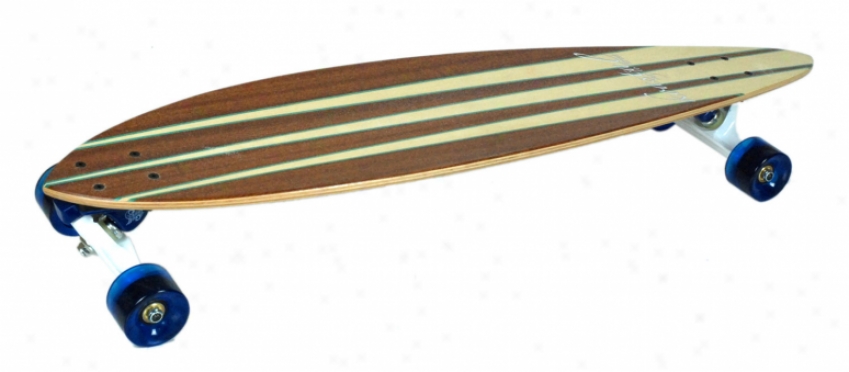 Koastal Pin Tail Longboard Skateboare