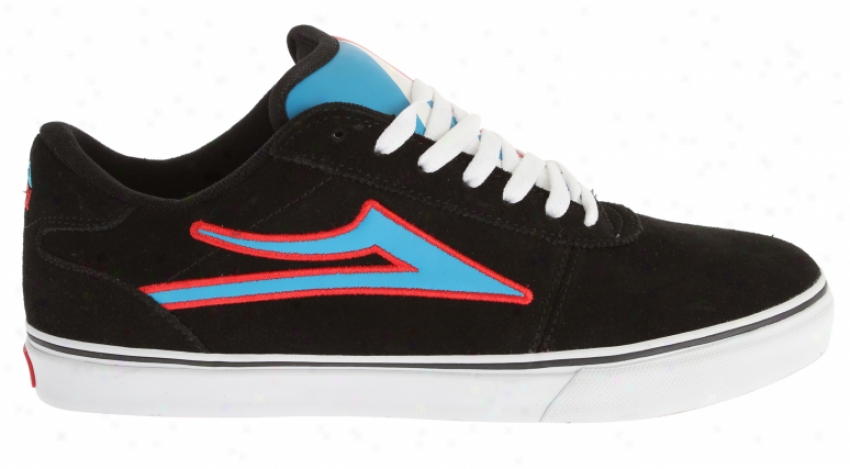 Lakai Manchester Select Skate Shoes Black Suede