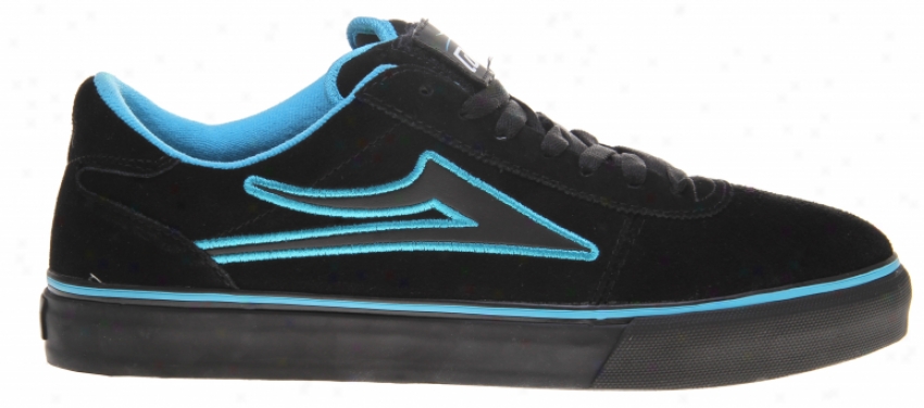 Lakai Manchester Select Skate Shoes Patcch Kit Black Suede