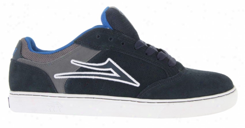 Lakai Mike Mo Skate Shoes Navy/grey Suede