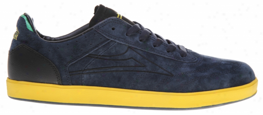 Lakai Rick Howard Skate Shoes Navy Suede