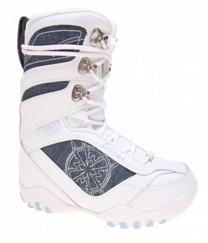 Lamar Justice Snowboard Boots White