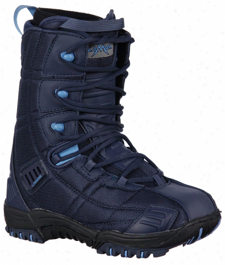 Lamar Matrix Byrnes Sjowboard Boot Navy/sky