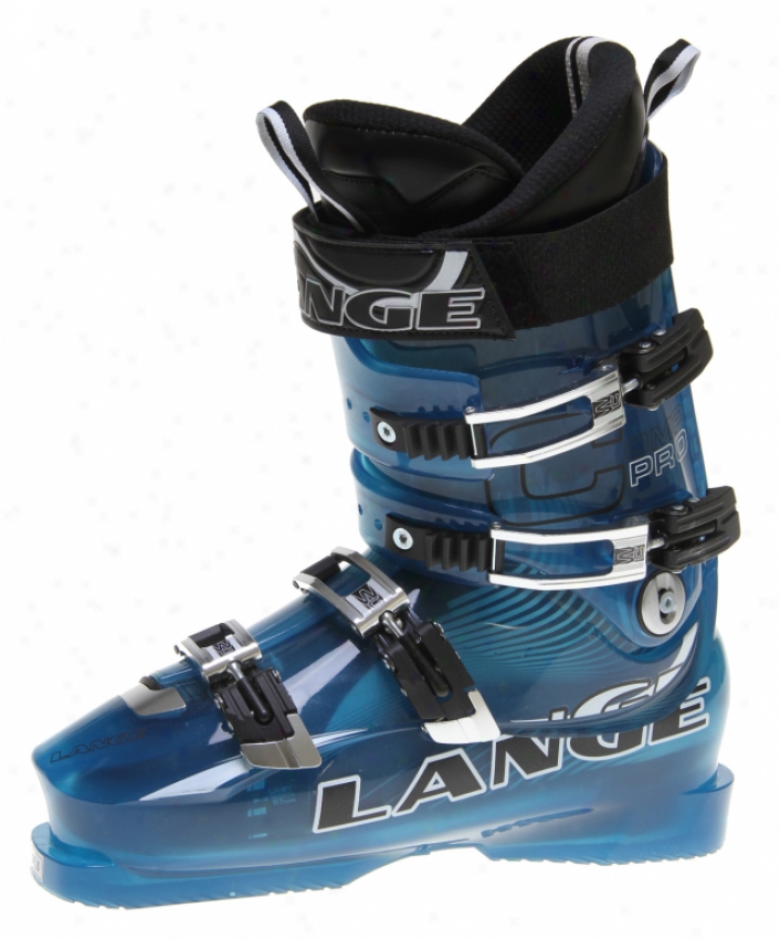 Lange Comp Pro Ski Boots Black/blue