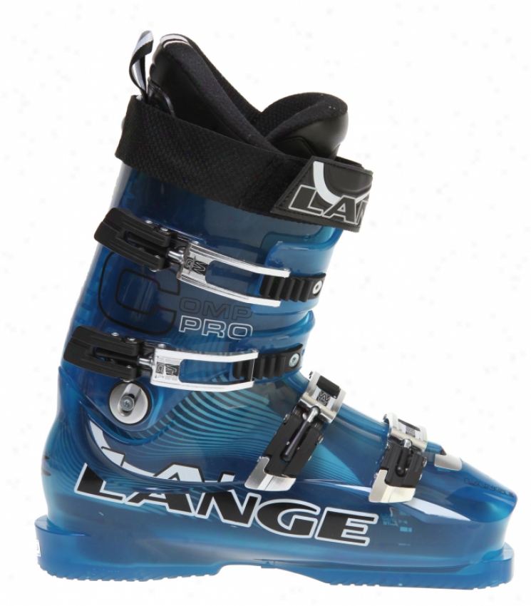 Lange Comp Pro Ski Boots Craz Blue Trp