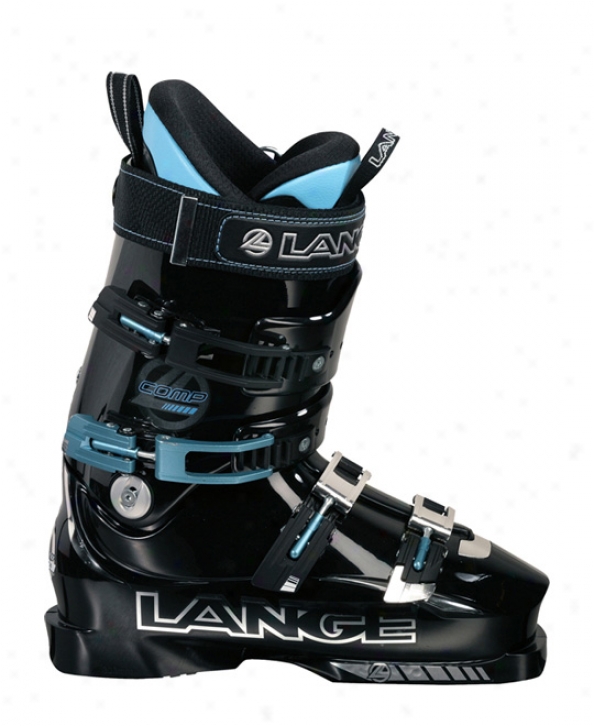 Lange Comp Ski Boots Black