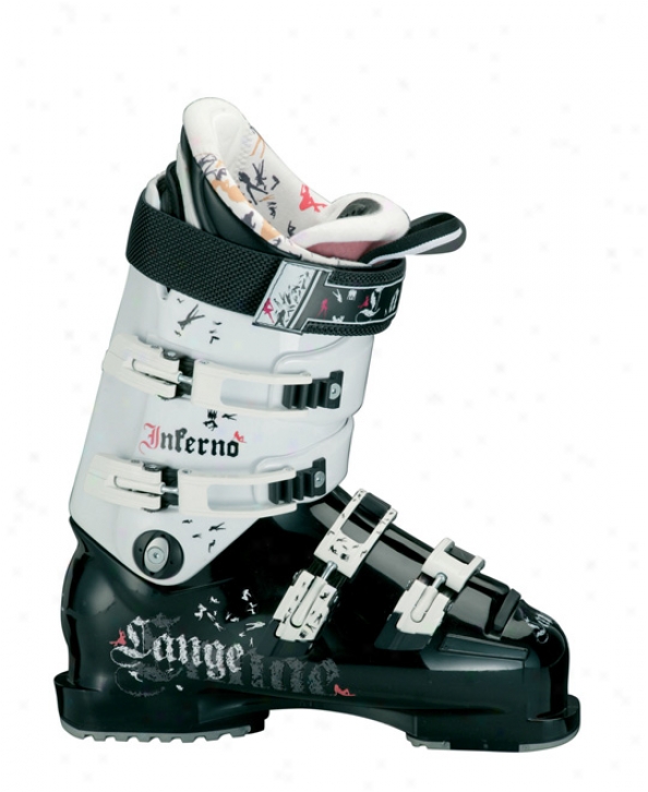 Lange Inferno 115 Ski Boots White