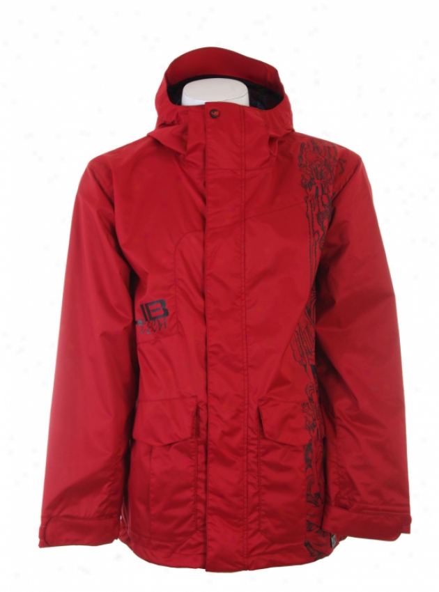 Lib Tech Born Again Snowboard Jacket Red