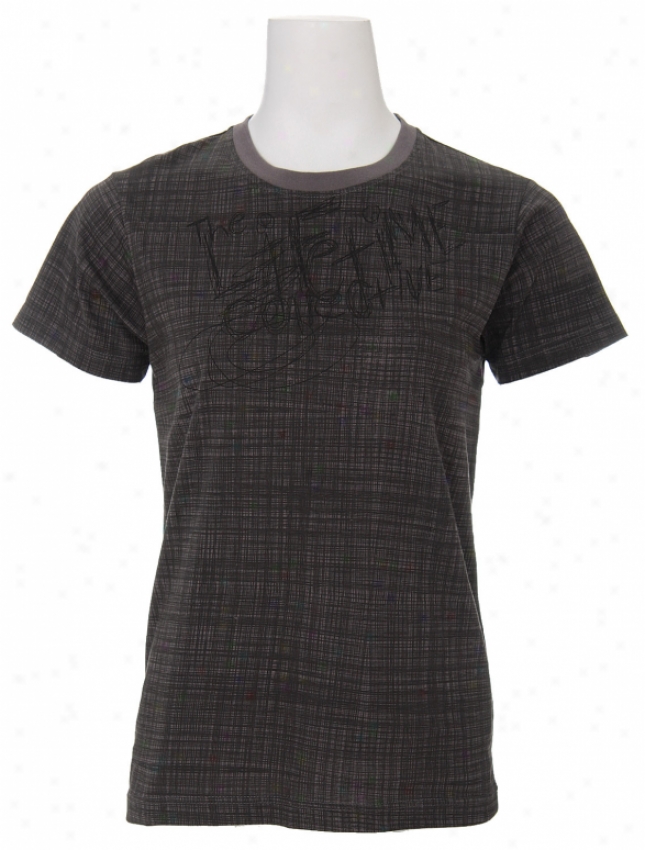 Life Collective Scribbles T-shirt Grey Lines