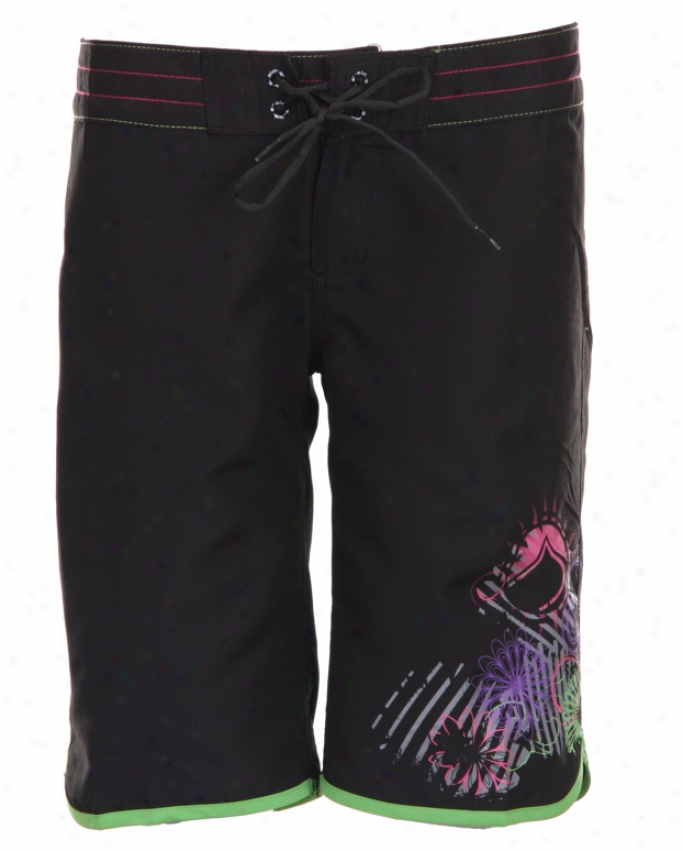 Liquid Efficacy Diva Boardshort Black