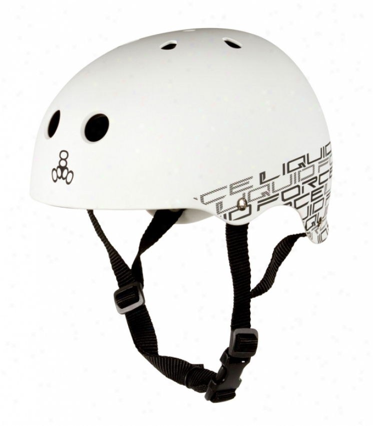 Liquid Force Drop Wakeboard Helmet White