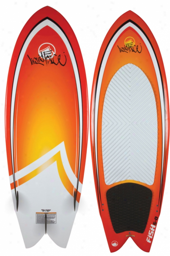 Liquid Force Fish Wakeesurf Board 5&apos;0&quot;