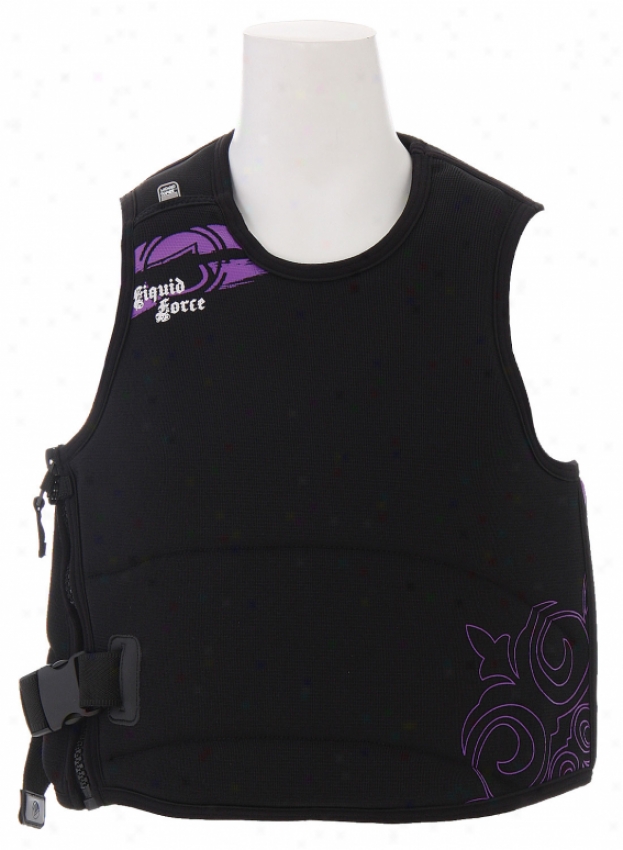 Liquid Force Jett Comp Non Cga Wakd Vest Black