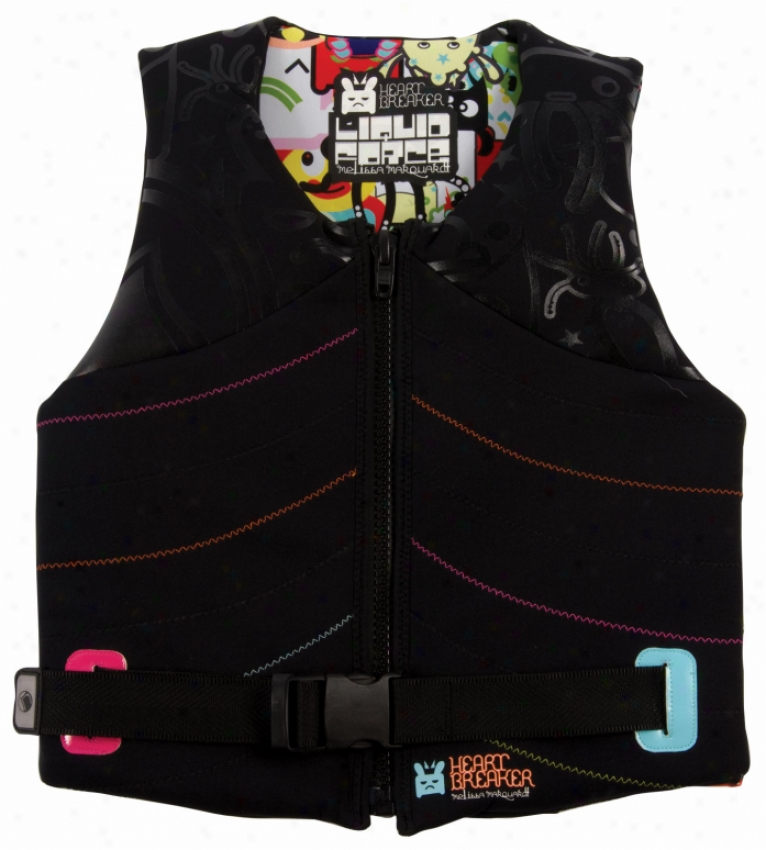 Liquid Force Melissa Comp Vest Heartbreaker Black