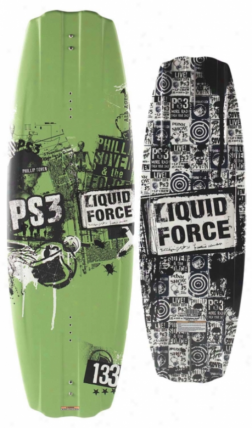 Liquid Force Ps3 Wakeboard 133 Blem