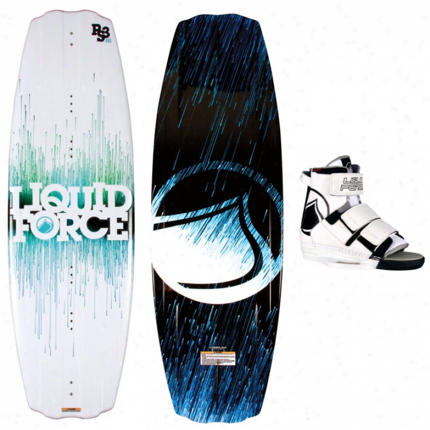 Liquid Force Ps3 Wakeboard 141 W/ Domain Bindings