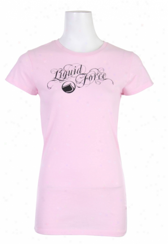 Liquid Force Sjooth T-shirt Pink