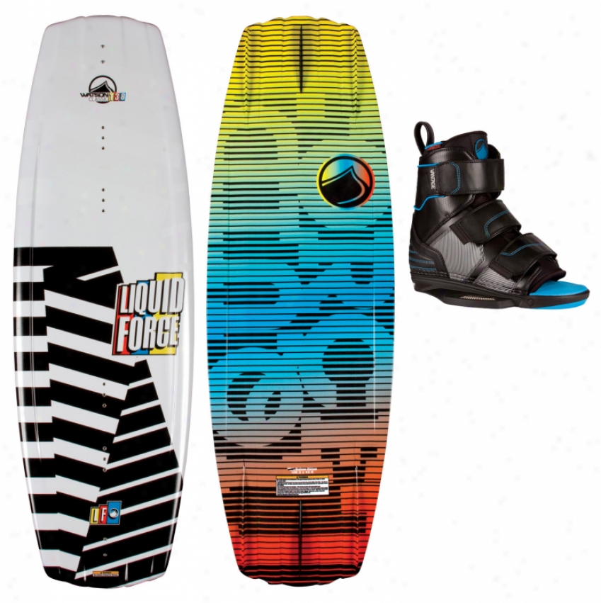 Liquid Force Watson Clasic Wakeboard 138 W/ Vantage Ot Bindings