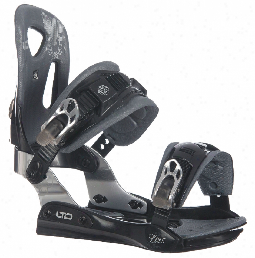 Ltd Lt25 Snowbboard Bindings Black