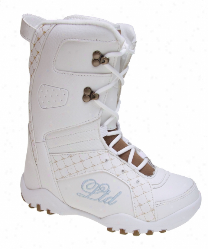 Ltd Stratus Snowboard Boots White