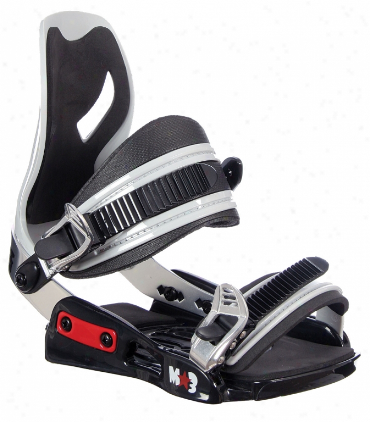 M3 Discord Snowboard Bindings