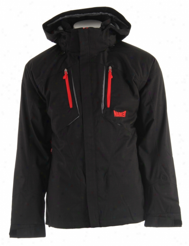 Marker Cornice 3-in-1 Ski Jacket Black