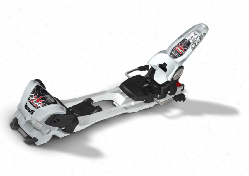 Marker Duke Ski Bindings White/black