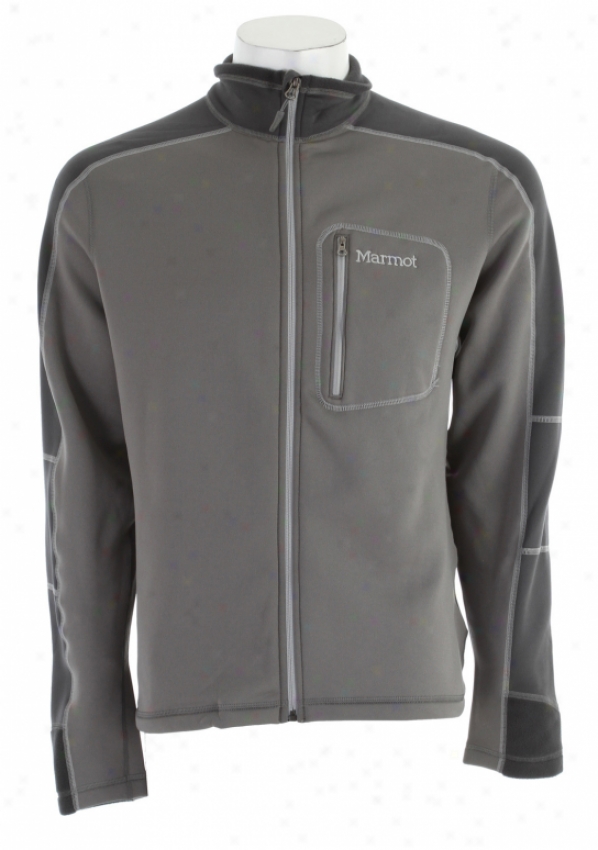 Marmot Power Stretch Fleece Gargoyle/slate Grey