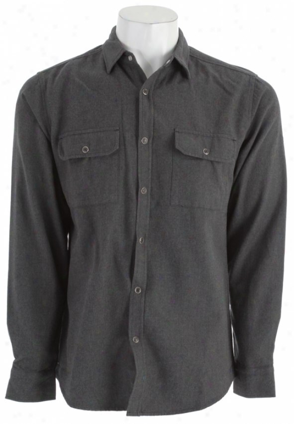 Matix Stotle Flannel Shirt Black