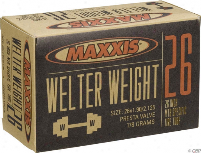 Maxxis Welter Weight Presta Valve Tube 26x1.9-2.125in