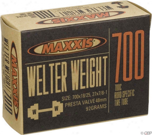 Maxxis Welter Weight Presta Valve Tube 700c X 18-25 48mm