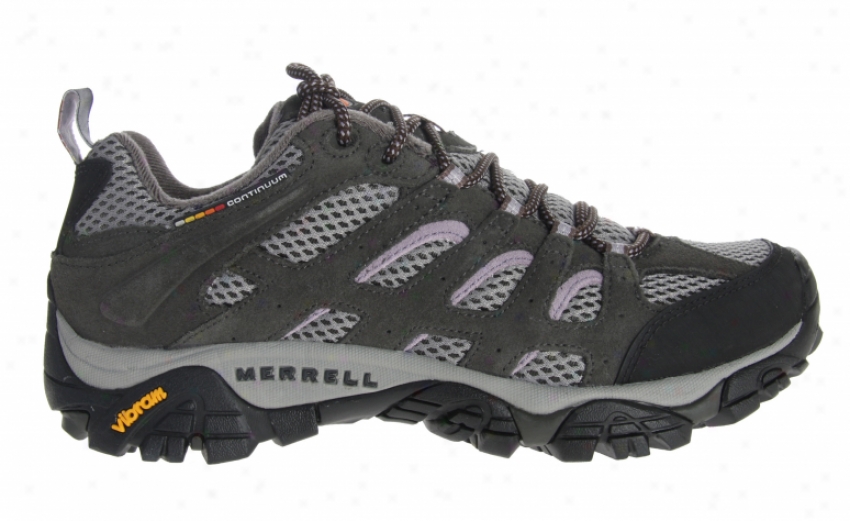 Merrell Moab Ventilator Low Hiking Shoes Beluga/lilac