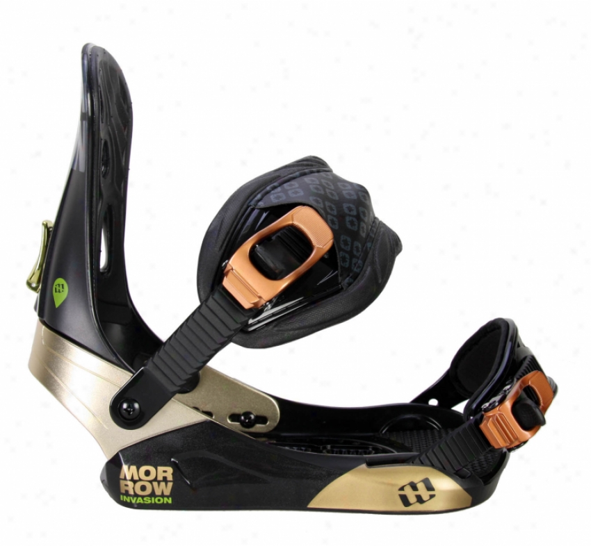 Morrow Invasion Snowbaord Bindings Black