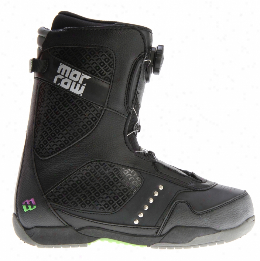 Morrow Kick Boa Snowboard Boots Black