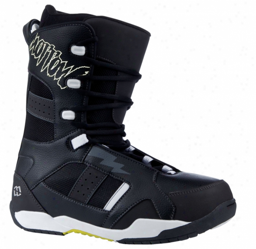 Morrow Reign Snowboard Boots Black/yellow