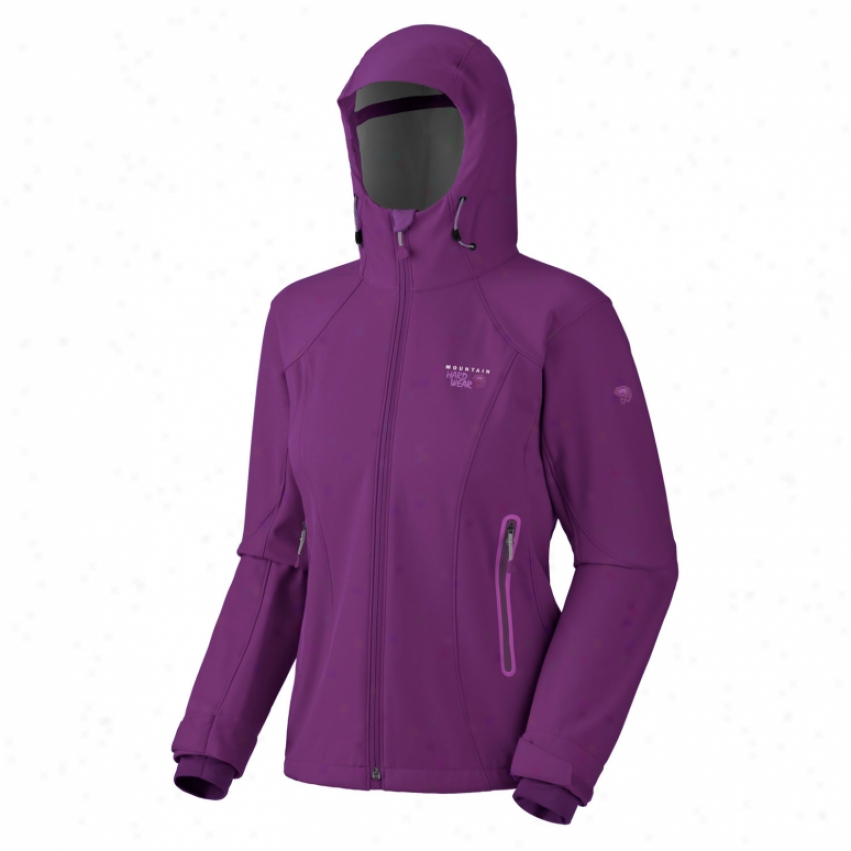 Mountain Hardwear Barisian Exfoliate Jacket Iris Glow