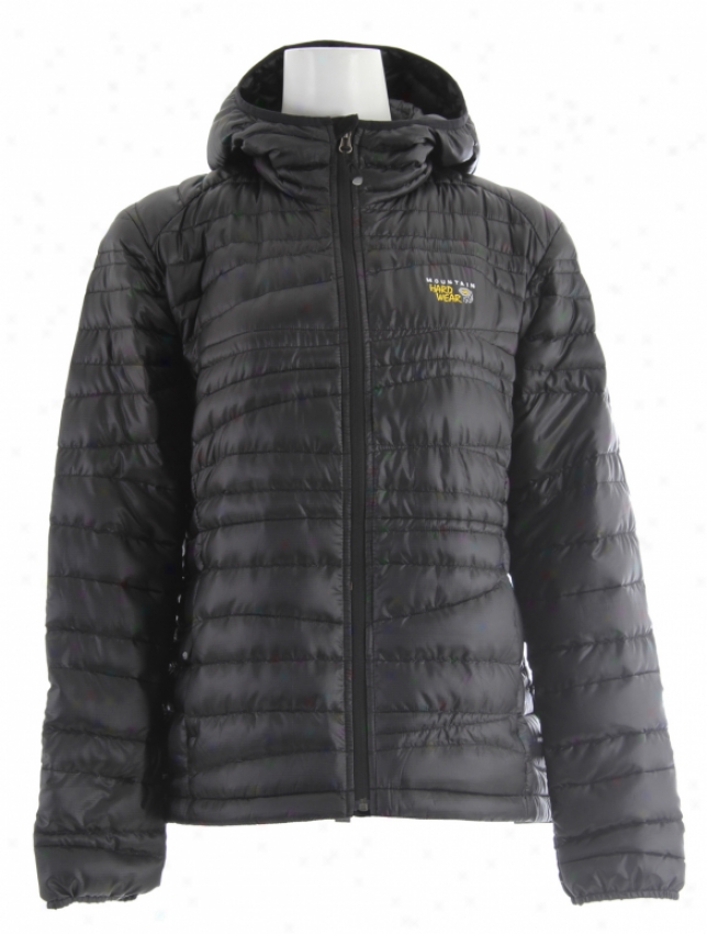 Mountain Harwdear Nitrous Hooded Jacket Black