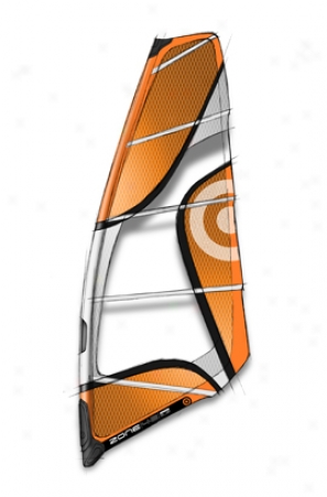 Neilpryde Zone Windsurfing Sail 4.7m Orange/grey